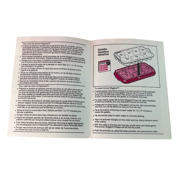 Tupperware Animal Wigglers Set Wiggly Gelatin & Cookie Mold Fun Kids Baking Red - Picture 7 of 11